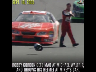 Drivers have reached their boiling points before at @nhms case in point @robbygordon vs @mw55 in 2005, and a classic helme