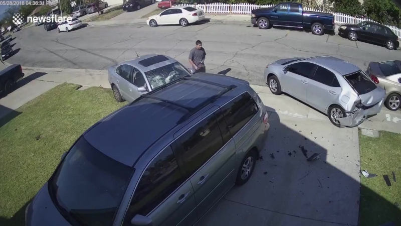 Торопился на работу