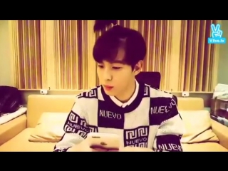 Video vixxs hongbin reveals that member leo has for you its separation for me its waiting as his phone ringtone jyj3