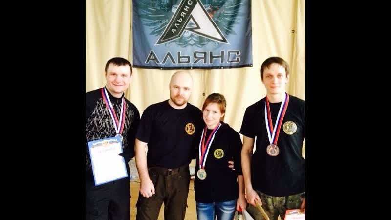 Клуб "с п а с " на кубке "альянса", ножевой бой 2015 года (knife fighting)