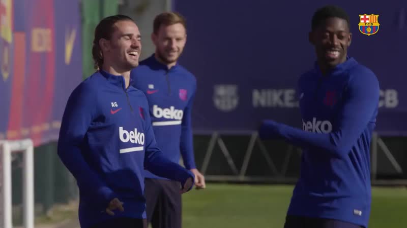 Тренироа "барселоны" | 19 11 2019