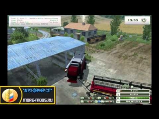 Комбайн "палессе гс 14" для farming simulator 2013