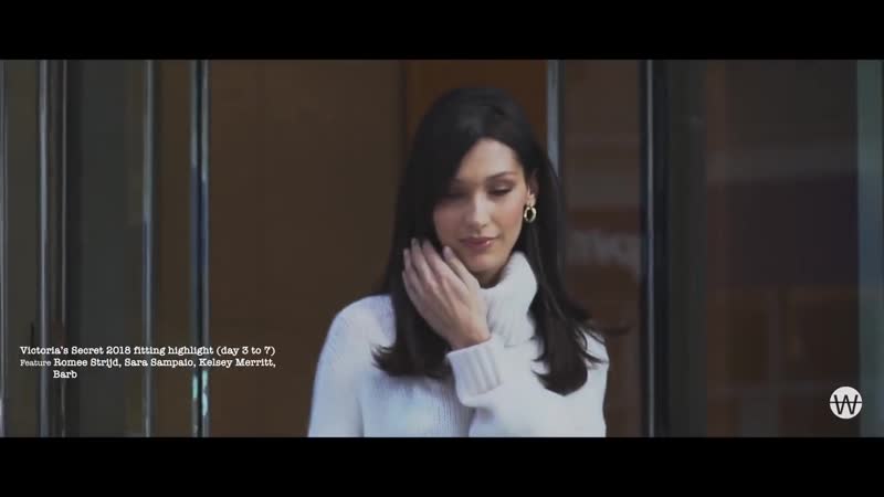 Romee strijd, kelsey merritt, barbara palvin, bella hadid etc at victorias secret fitting 2018