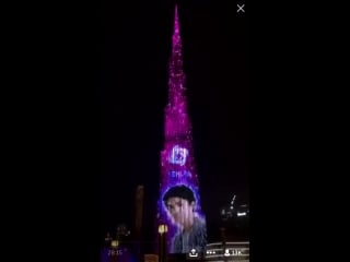 Exo burj khalifa pt 2// 17 07 18