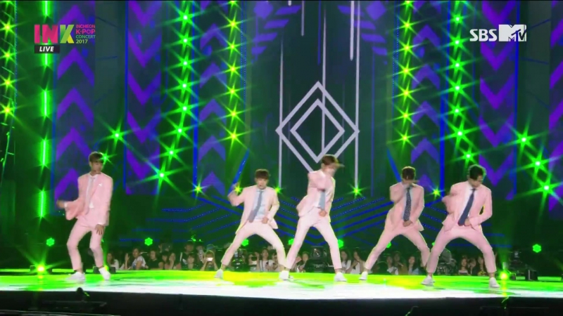 A jax romeo @ 2017 ink incheon k pop concert 170909