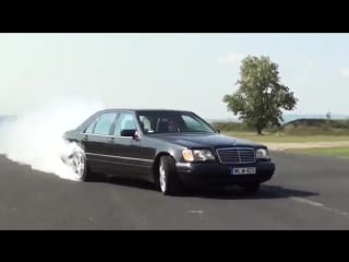 Mercedes s 600 v12 biturbo 0 270km h acceleration, and burnout ko 860