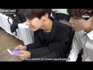 [rus sub][bangtan porn] playing the rhythm game ( and vs making a song)