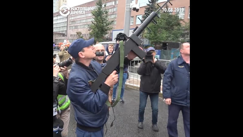 Полиция захватила дрон в москве