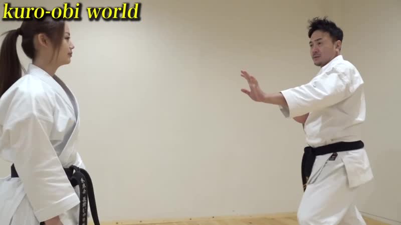 Dont porn my groin, karate girl!