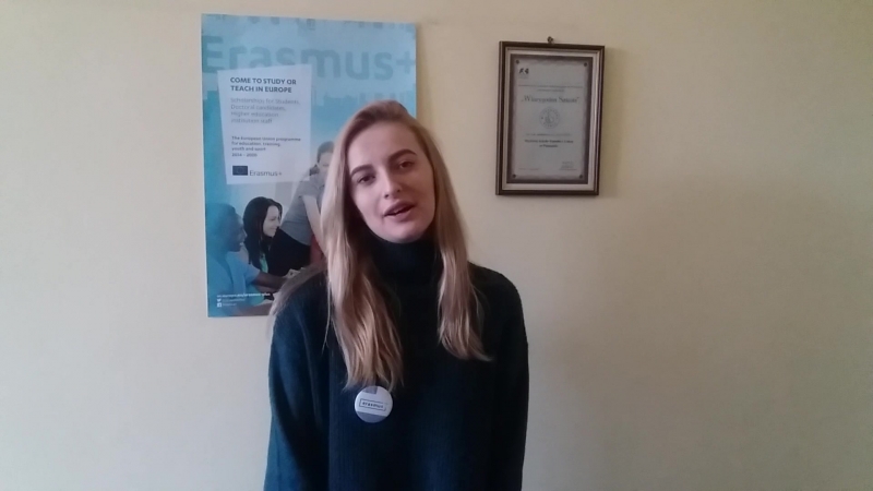 Наша студентка в польщі