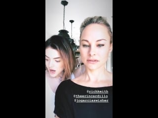 Alyshia ochse's instagram stories //