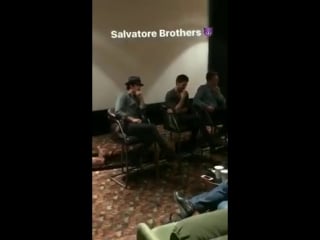 Video of paul wesley appears with ian somerhalder, zach roerig and michael malar