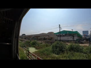 {live} *7 baht* thailand train ride from cha am | gopro hero 9 black