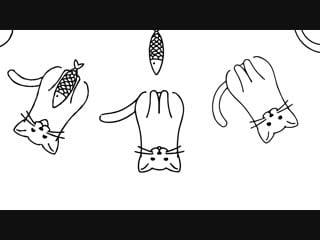 Котя кушает made by jularam ;3