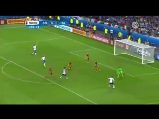 Бельгия италия graziano pelle goal hd belgium 0 2 italy евро