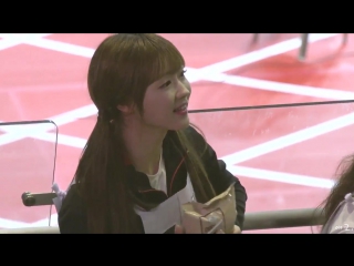 · fancam · 160829 · oh my girl · mbc "idol star athletics championship" ·