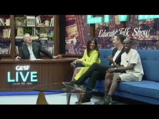 Priyanka chopra on gesf live educate talk show