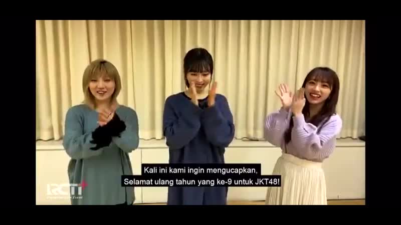 9th anniversary jkt48 from akb48 member