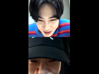 [video] 200322 suho & sehun @ instagram live part 2