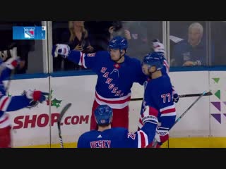 Chytil sets up buchnevich's ppg dec 14, 2018