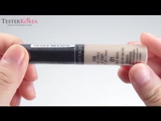 The saem cover perfection tip concealer # 01 clear beige