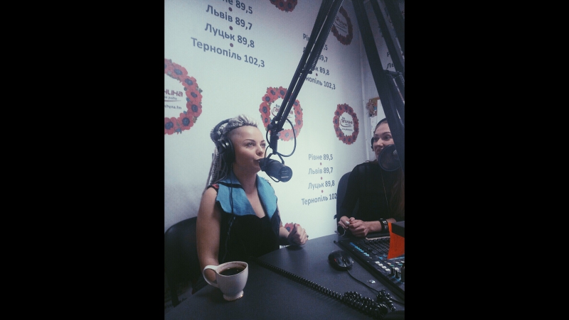 Kira mazur в ефірі fm галичина