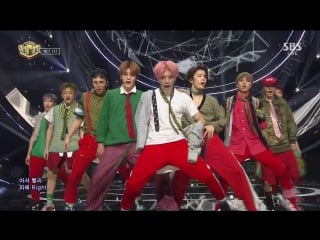 [perf] nct 127 – cherry bomb @ sbs inkigayo 170702