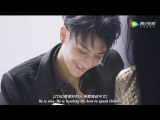 180205 ztao @ "beggar" mv behind the scenes 1