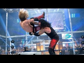 Summerslam 2008 the undertaker vs edge (hell in a cell match)