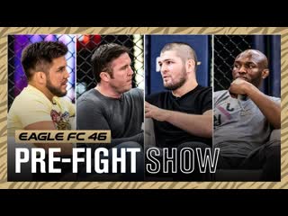 Khabib, chael, henry & kamaru #eaglefc46 pre fight show kevin lee vs diego sanchez