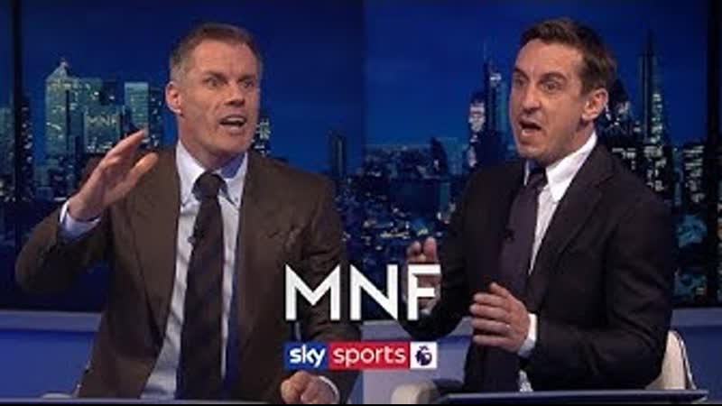 Jamie carragher and gary neville debate jordan henderson's best position