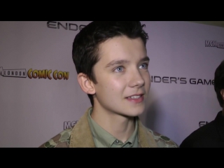 Asa butterfield interview enders game qa