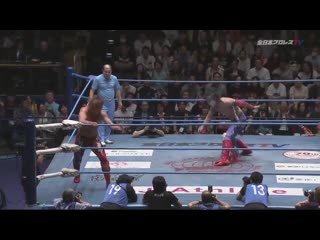 Kento miyahara vs yoshitatsu (ajpw dynamite series 2019 tag 7)