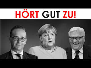 Für merkel, steinmeier, maas medien grosse geschichtstäuschung mit eindeutigen beweisen!