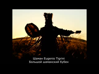 Шаман eugenio tigrini большой шаманский бубен