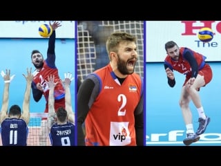 Uroš kovačević (srb) the best left handed volleyball player