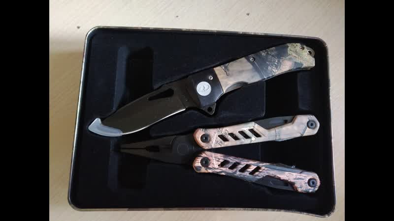 Мультитул+нож mossy oak