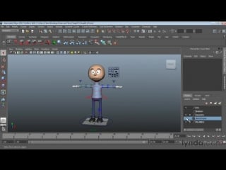 Character rigging in maya | 0103 organizing with layers