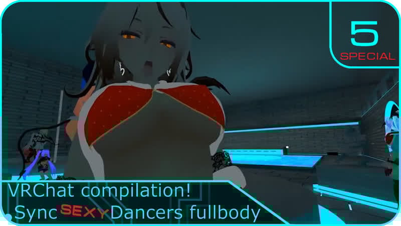 Vrchat compilation! sync sexy dancers fullbody #5 (christmas)