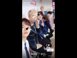 170526 sf9 @ kcon japan 2017 snow app update