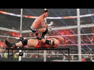 (wwe mania) hell in a cell 2013 cm punk vs ryback paul heyman ( 2 on 1 handicap hell in a cell match)