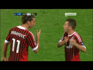 Funny zlatan ibrahimovic and cassano!