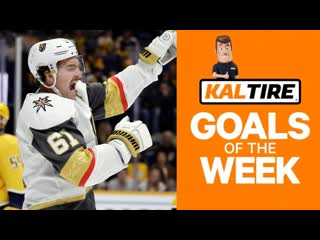 Nhl goals of the week mark stone splits the d, goes top shelf