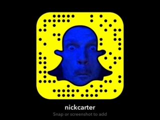 Snapchat nickcarter