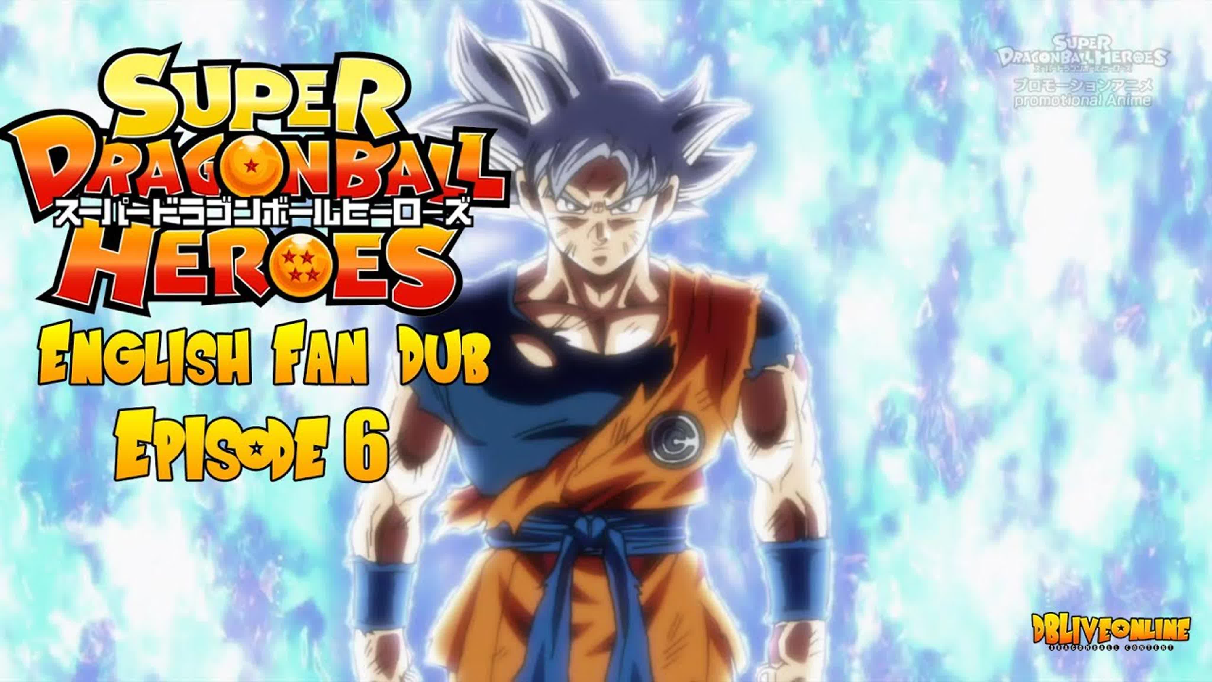 Dragon boll super heroes goku masterid ultra instinct going under сонгоку  против камбера крутой клип