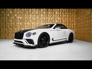 Mansory bentley continental gtc w12 (2020) excellent luxury cabrio in beautiful details