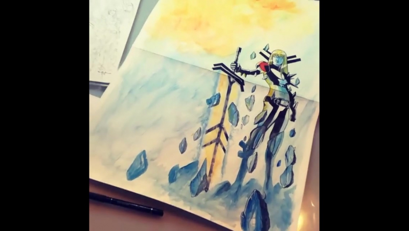 Illyana rasputin by pasquale qualano