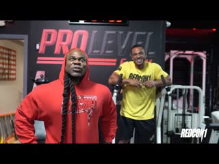 Kai greene & alejandro cambronero train back