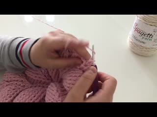 Часть 5 makrome ipten tığ i̇şi örgü yaprak modelli çanta yapımı part 5 (720p)