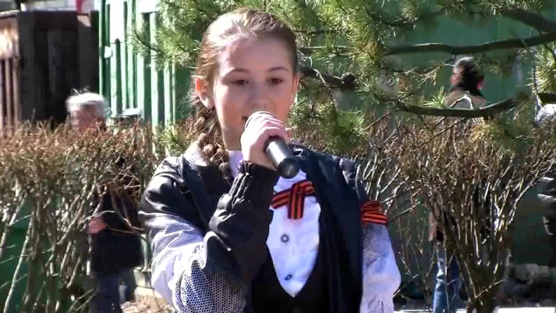 Назарова виктория, член сводного отряда почетного караула "долг"